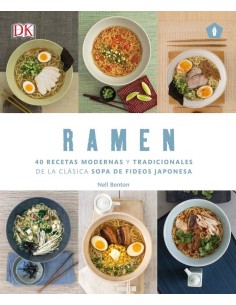 RAMEN 40 RECETAS MODERNAS Y TRADICIONALES
40 recetas modernas y tradicionales de la clásica sopa de fideos japonesa