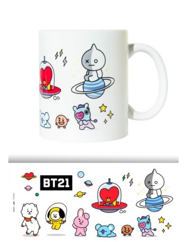 TAZA BT21 PERSONAJES TAZA BT21 PERSONAJES