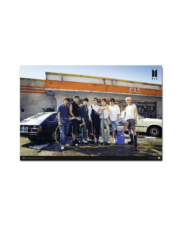 POSTER BTS GAS STATION