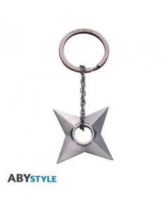 NARUTO SHIPPUDEN - Llavero 3D "Shuriken Konoha"  3665361058618