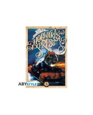 Harry potter Poster Hogwarts Express Retro 91.5x61 Harry potter Poster Hogwarts Express Retro 91.5x61