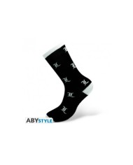 DEATH NOTE - Calcetines - Blanco y Negro - L 3665361041481 DEATH NOTE - Calcetines - Blanco y Negro - L 3665361041481