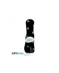 DEATH NOTE - Calcetines - Blanco y Negro - L DEATH NOTE - Calcetines - Blanco y Negro - L