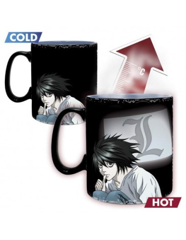 Taza Térmica Grande Kira & L Death Note Taza Térmica Grande Kira & L Death Note