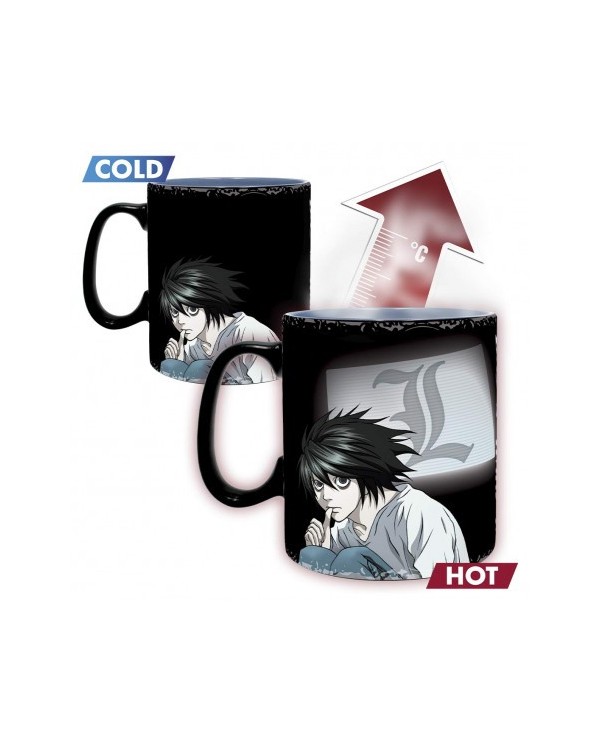 Taza Térmica Grande Kira & L Death Note