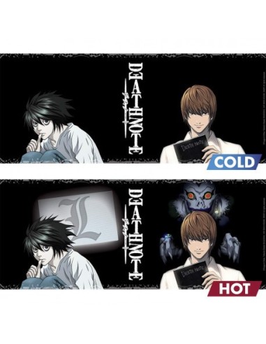 Taza Térmica Grande Kira & L Death Note Taza Térmica Grande Kira & L Death Note