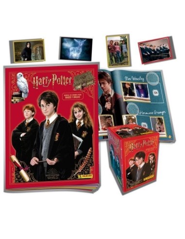 Harry potter Pack Album + 4 sobres de cromos Coleccion Witches & Wizards Harry potter Pack Album + 4 sobres de cromos Coleccion Witches & Wizards
