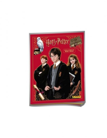 Harry potter Pack Album + 4 sobres de cromos Coleccion Witches & Wizards