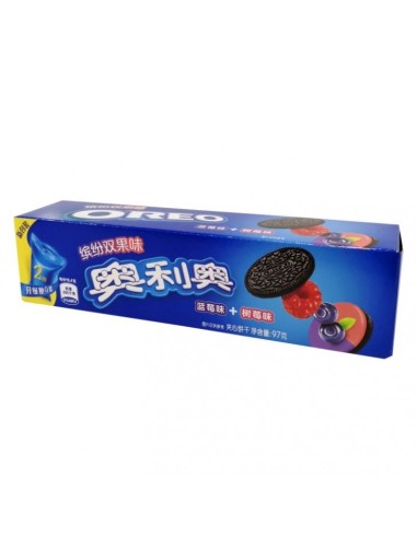 Galletas OREO Rellenas De Crema Sabor melocoton 97g 6901668005915