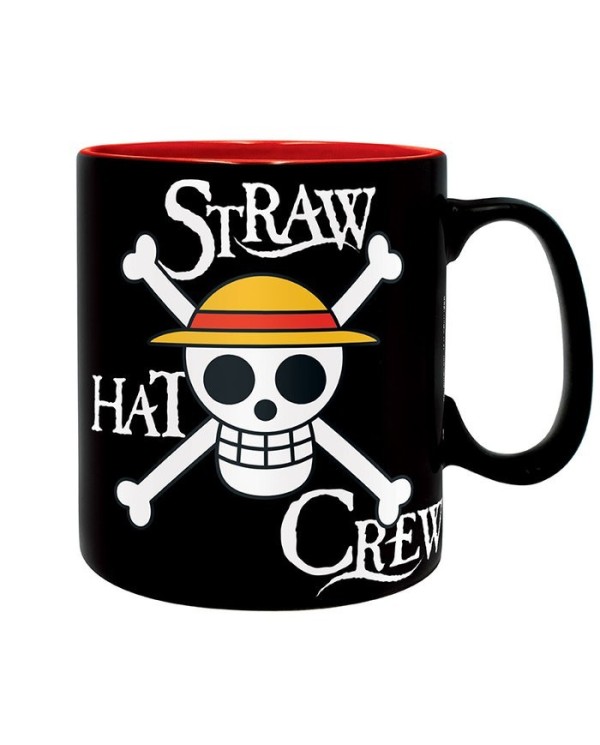 ONE PIECE LUFFY & CALAVERA - TAZA 460 ML 3665361069058