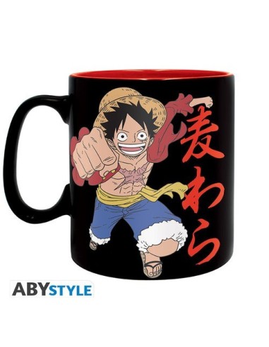 ONE PIECE LUFFY & CALAVERA - TAZA 460 ML 3665361069058 AbysseCorp 1... ONE PIECE LUFFY & CALAVERA - TAZA 460 ML 3665361069058 AbysseCorp 1...