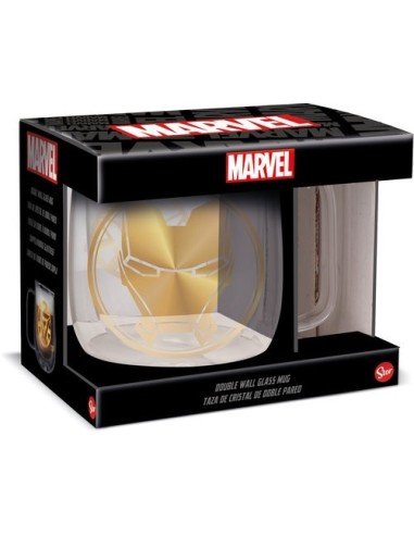 TAZA DE CRISTAL DE DOBLE PARED 290 ML MARVEL YOUNG ADULT MARVEL14,9... TAZA DE CRISTAL DE DOBLE PARED 290 ML MARVEL YOUNG ADULT MARVEL14,9...