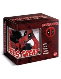 Taza Deadpool Marvel Comic Style