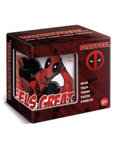 Taza Deadpool Marvel Comic Style Taza Deadpool Marvel Comic Style