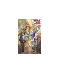 POSTER JOJOS BIZARRE ADVENTURE JOSEPH JOESTAR & CAESAR ZEPPELI POSTER JOJOS BIZARRE ADVENTURE JOSEPH JOESTAR & CAESAR ZEPPELI