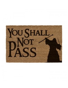 FELPUDO 60X40 YOU SHALL NOT PASS EL SEÑOR DE LOS ANILLOS FELPUDO 60X40 YOU SHALL NOT PASS EL SEÑOR DE LOS ANILLOS