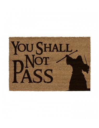FELPUDO 60X40 YOU SHALL NOT PASS EL SEÑOR DE LOS ANILLOS FELPUDO 60X40 YOU SHALL NOT PASS EL SEÑOR DE LOS ANILLOS