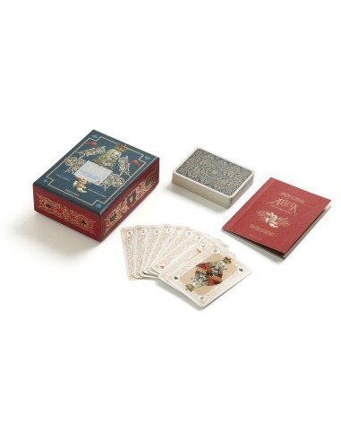 ALICIA JUEGO DE CARTAS Juego de 54 cartas y libro Cuentos Infantile...