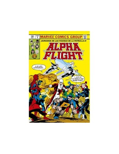 BIBLIOTECA ALPHA FLIGHT N 1. ALPHA FLIGHT 1-6 USA BIBLIOTECA ALPHA FLIGHT N 1. ALPHA FLIGHT 1-6 USA