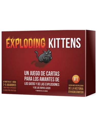 Juego Exploding Kittens Version Original Juego Exploding Kittens Version Original