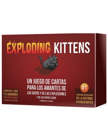 Juego Exploding Kittens Version Original