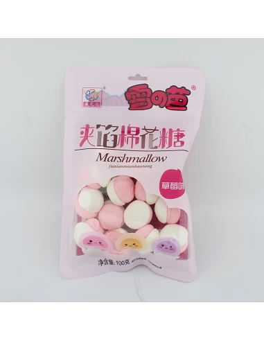 MarshMallows rellenos de fresa