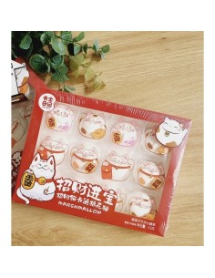 Caja MarshMallows Gato de la Suerte