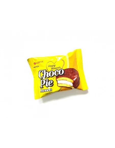 Choco Pie original rellenos de crema de banana