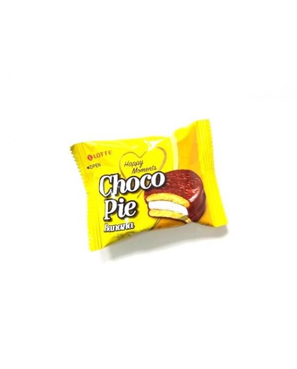 Choco Pie original rellenos de crema de banana