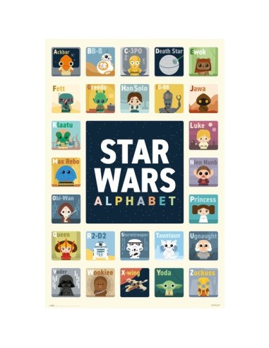POSTER STAR WARS ALFABETO POSTERS7,50 €7,50 €  POSTERS