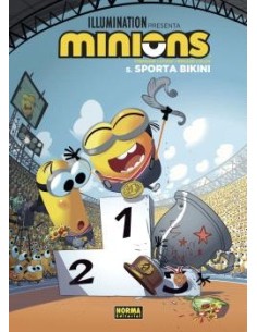 LOS MINIONS 5. SPORTA BIKINI