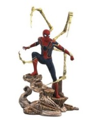 IRON SPIDER-MAN DIORAMA PVC 23 CM MARVEL MOVIE GALLERY AVENGERS INFINITY WAR RE-RUN 699788828618 IRON SPIDER-MAN DIORAMA PVC 23 CM MARVEL MOVIE GALLERY AVENGERS INFINITY WAR RE-RUN 699788828618