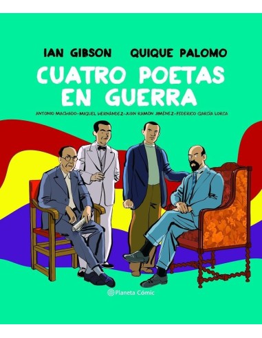 CUATRO POETAS EN GUERRA NOVELA GRAFICA CUATRO POETAS EN GUERRA NOVELA GRAFICA