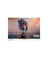 Estatua Escudo Hyliano Zelda 29 cm Con Peana LED Estatua Escudo Hyliano Zelda 29 cm Con Peana LED