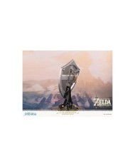 Estatua Escudo Hyliano Zelda 29 cm Con Peana LED Estatua Escudo Hyliano Zelda 29 cm Con Peana LED