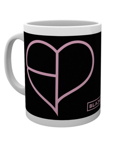 Black Pink Taza Heart Icon Black Pink Taza Heart Icon