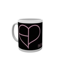 Black Pink Taza Heart Icon Black Pink Taza Heart Icon