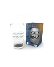 VASO DE CRISTAL EL SEÑOR DE LOS ANILLOS INSCRIPCION MERCHANDISING9,...