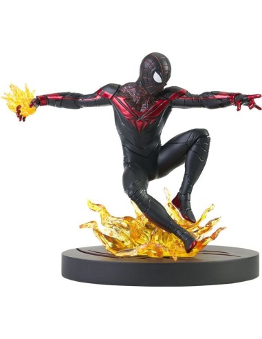SPIDERMAN MILES MORALES FIGURA PVC 18 CM SPIDER-MAN:MILES MORALES PS5 MARVEL GALLERY SPIDERMAN MILES MORALES FIGURA PVC 18 CM SPIDER-MAN:MILES MORALES PS5 MARVEL GALLERY