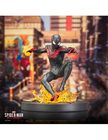 SPIDERMAN MILES MORALES FIGURA PVC 18 CM SPIDER-MAN:MILES MORALES PS5 MARVEL GALLERY SPIDERMAN MILES MORALES FIGURA PVC 18 CM SPIDER-MAN:MILES MORALES PS5 MARVEL GALLERY