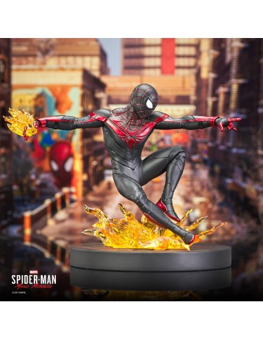 SPIDERMAN MILES MORALES FIGURA PVC 18 CM SPIDER-MAN:MILES MORALES PS5 MARVEL GALLERY SPIDERMAN MILES MORALES FIGURA PVC 18 CM SPIDER-MAN:MILES MORALES PS5 MARVEL GALLERY