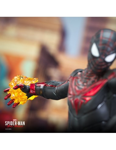 SPIDERMAN MILES MORALES FIGURA PVC 18 CM SPIDER-MAN:MILES MORALES PS5 MARVEL GALLERY SPIDERMAN MILES MORALES FIGURA PVC 18 CM SPIDER-MAN:MILES MORALES PS5 MARVEL GALLERY