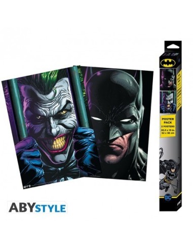 DC COMICS - Set 2 Posters Chibi - Batman y Joker (52 x 38) POSTERS9... DC COMICS - Set 2 Posters Chibi - Batman y Joker (52 x 38) POSTERS9...