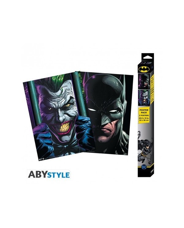 DC COMICS - Set 2 Posters Chibi - Batman y Joker (52 x 38) POSTERS9...