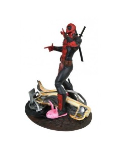 Figura Diorama Deadpool Taco Truck Diamond Marvel Gallery MARVEL54,...