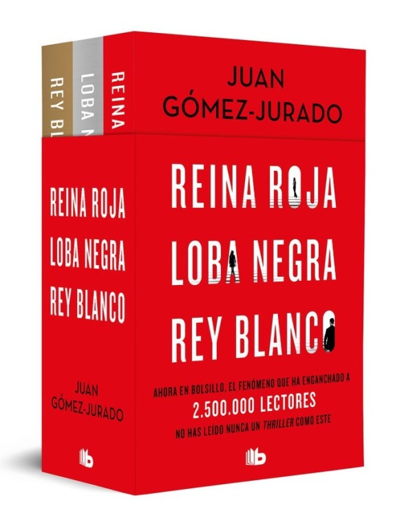 TRILOGIA REINA ROJA PACK REINA ROJA LOBA NEGRA REY BLANCO LOBA NEGR...