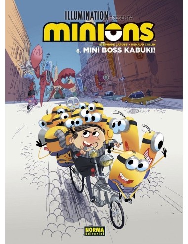 MINIONS 6 MINI BOSS KABUKI