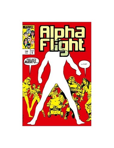 BIBLIOTECA ALPHA FLIGHT N.5. 1985: ALPHA FLIGHT 25-29, SECRET WARS II 4 USA BIBLIOTECA ALPHA FLIGHT N.5. 1985: ALPHA FLIGHT 25-29, SECRET WARS II 4 USA