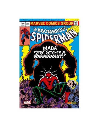100% MARVEL HC SPIDERMAN. NADA PUEDE PARAR AL JUGGERNAUT