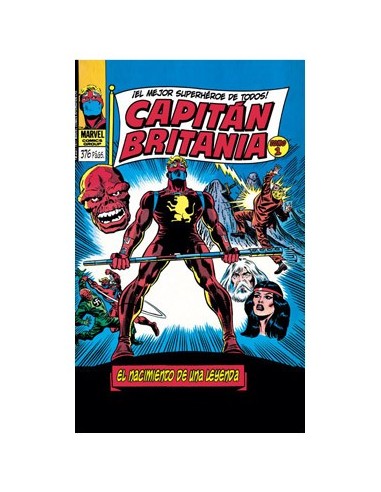 CAPITÁN BRITANIA. EL NACIMIENTO DE UNA LEYENDA (MARVEL LIMITED EDITION) 9788418814181 CAPITÁN BRITANIA. EL NACIMIENTO DE UNA LEYENDA (MARVEL LIMITED EDITION) 9788418814181